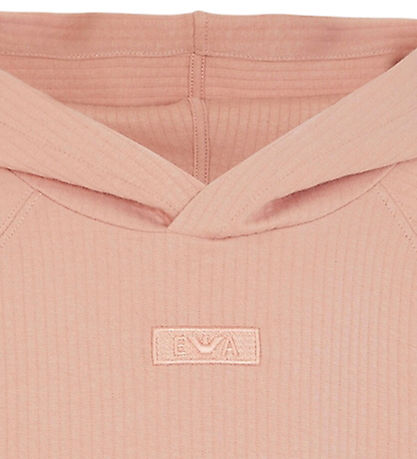 Emporio Armani Kapuzenpullover - Rib - Mahogany Rose Emporio Armani Kapuzenpullover - Rib - Mahogany Rose