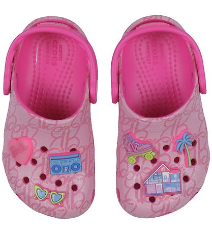 Crocs Sandals - Mattel Pink Barbie - Pink Crocs Sandals - Mattel Pink Barbie - Pink