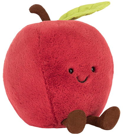 Peluche Jellycat - 16x14 cm - Amuseables Apple - Rouge Peluche Jellycat - 16x14 cm - Amuseables Apple - Rouge