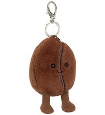 Jellycat Sleutelhanger - 17x7 cm - Koffieboon - Bruin Jellycat Sleutelhanger - 17x7 cm - Koffieboon - Bruin