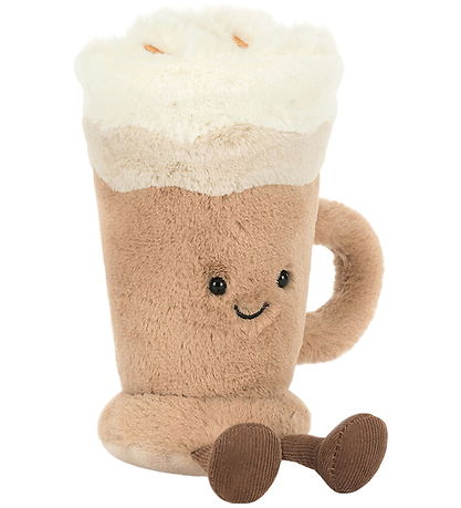 Peluche Jellycat - 18x8 cm - Amuseables Latte - Marron/Beige Peluche Jellycat - 18x8 cm - Amuseables Latte - Marron/Beige