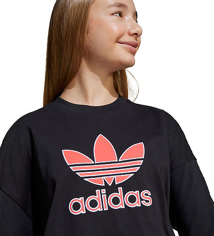 adidas Originals 티셔츠 - 검은색