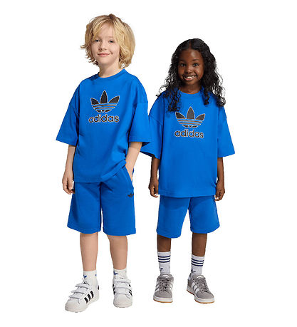 adidas Originals Shortsset - Blå/Svart adidas Originals Shortsset - Blå/Svart