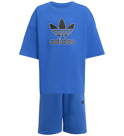 adidas Originals Shortsset - Blå/Svart adidas Originals Shortsset - Blå/Svart
