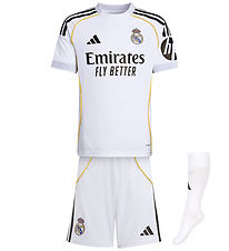 adidas Performance Football Clothing - Real H Y - White adidas Performance Football Clothing - Real H Y - White