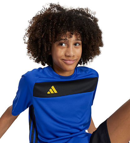 adidas Performance T-shirt - Tiro ES - Selubl/Black/Creyel adidas Performance T-shirt - Tiro ES - Selubl/Black/Creyel
