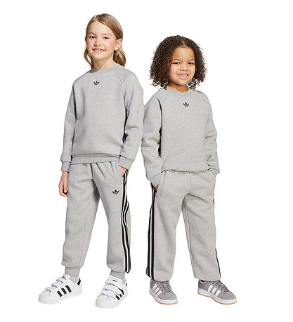 Ensemble de Jogging adidas Originals - Crew - Mgreyh/Noir Ensemble de Jogging adidas Originals - Crew - Mgreyh/Noir