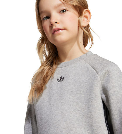 Ensemble de Jogging adidas Originals - Crew - Mgreyh/Noir Ensemble de Jogging adidas Originals - Crew - Mgreyh/Noir