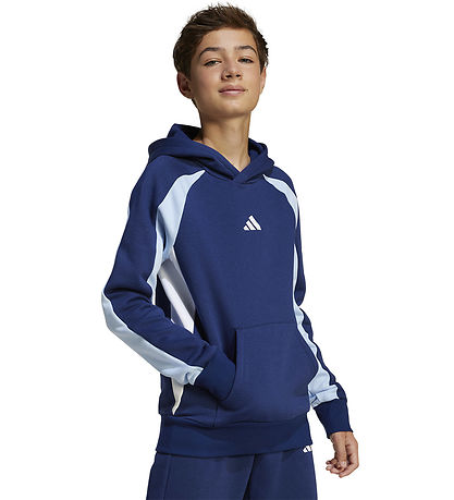 adidas Performance Kapuzenpullover - J CB FL HD - Dunkelblau/Glo