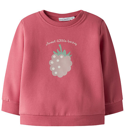 Sweat-shirt Name It - NbfVrillie - Rapture Rose/Raspberry Sweat-shirt Name It - NbfVrillie - Rapture Rose/Raspberry
