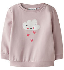 Sweat-shirt Name It - NbfVrillie - Bruni Lilac/Cloud Sweat-shirt Name It - NbfVrillie - Bruni Lilac/Cloud