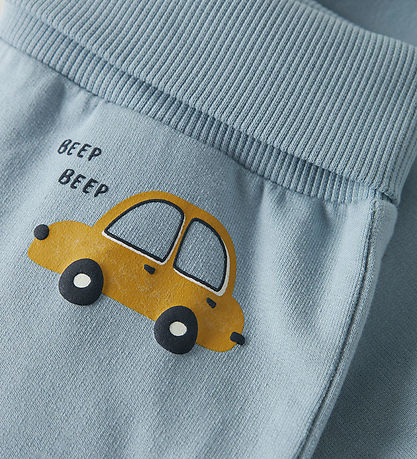 Name It Trousers - NbmVonne - Dusty Blue/Car Name It Trousers - NbmVonne - Dusty Blue/Car