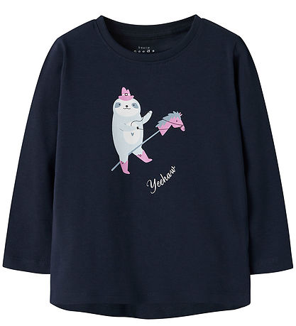 Name It Blouse - NmfVix - Navy Blazer/Yeehaw Name It Blouse - NmfVix - Navy Blazer/Yeehaw