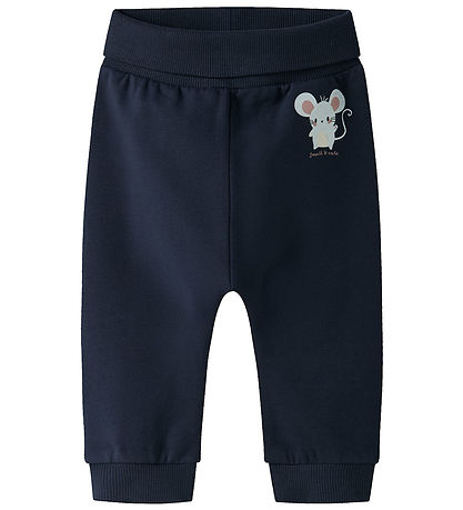 Name It Byxor - NbfVrillie - Marinblå Blazer/Mus