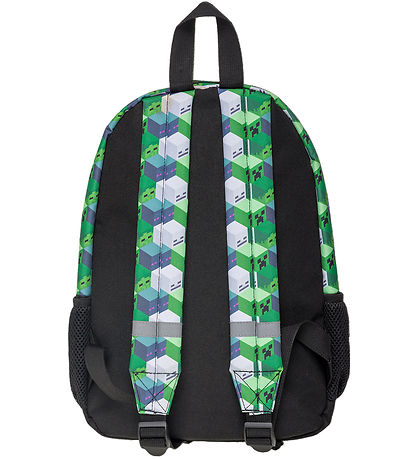 Minecraft Backpack - 38x28x13 cm - Green/Black
