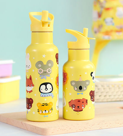 A Little Lovely Company Water Bottle - Stainless Steel - 500 mL
