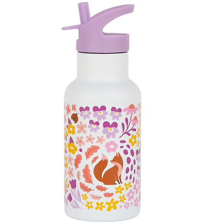 A Little Lovely Company Vatnsflaska - Ryðfrítt stál - 350ml