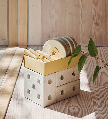 MODU Lauflernwagen 3-in-1 - 48x27x44 cm - Sand Grey/Honey Yellow MODU Lauflernwagen 3-in-1 - 48x27x44 cm - Sand Grey/Honey Yellow