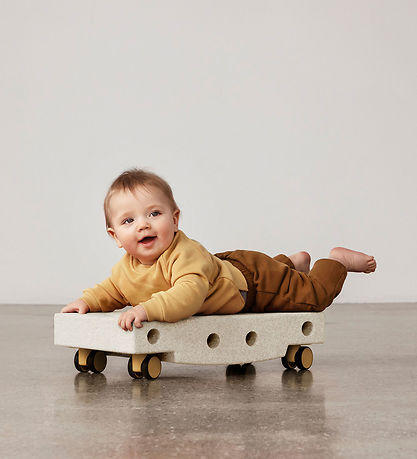 MODU Skateboard - 5 Teile - 50x30x12 cm - Sand Grey/Honey Yellow MODU Skateboard - 5 Teile - 50x30x12 cm - Sand Grey/Honey Yellow