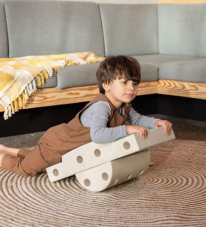MODU Curiosity Set - 14 Parts - 50x30x20 cm - Sand Grey/Honey Ye