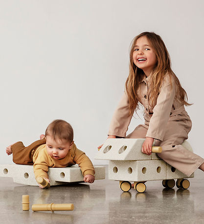 MODU Explorer Set - 20 Parts - 55x40x20 cm - Sand Grey/Honey Yel MODU Explorer Set - 20 Parts - 55x40x20 cm - Sand Grey/Honey Yel
