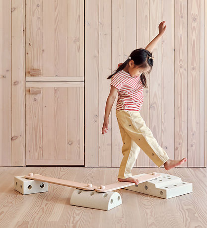 Barre d'équilibre 2 pces MODU - 70x10x1,4 cm - Soft Rose Barre d'équilibre 2 pces MODU - 70x10x1,4 cm - Soft Rose