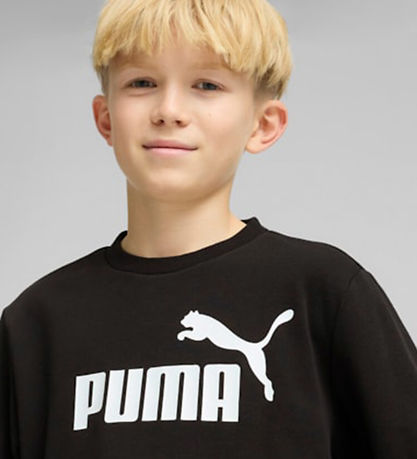 Puma Peysa - ESS nr. 1 Lógó Crew - Svart Puma Peysa - ESS nr. 1 Lógó Crew - Svart