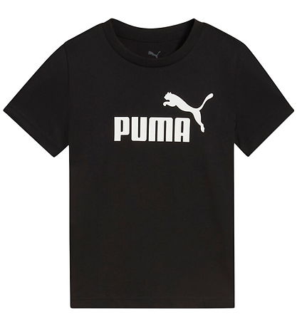 Puma Stuttermabolur - ESS nr. 1 Lógó - Svart