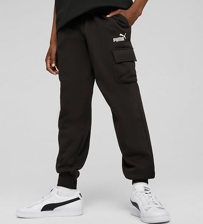Puma Sweatpants - ESS No. 1 Logo - Black Puma Sweatpants - ESS No. 1 Logo - Black