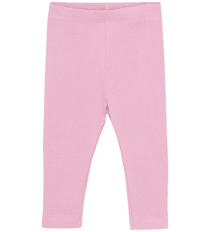 Minymo Leggings - Rib - Light Rose Minymo Leggings - Rib - Light Rose