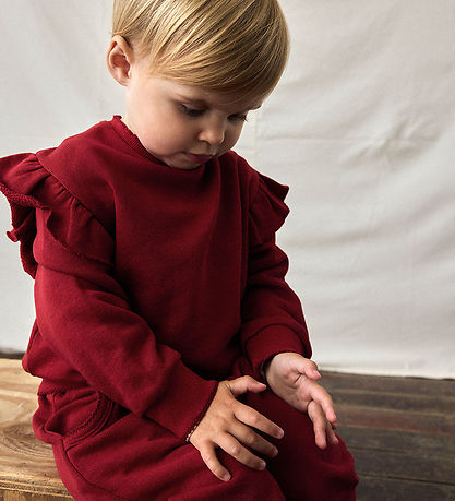 Lil' Atelier Sweatpants - NmfKilano - Red Dahlia Lil' Atelier Sweatpants - NmfKilano - Red Dahlia