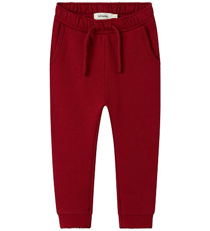 Lil' Atelier Sweatpants - NmfKilano - Red Dahlia Lil' Atelier Sweatpants - NmfKilano - Red Dahlia