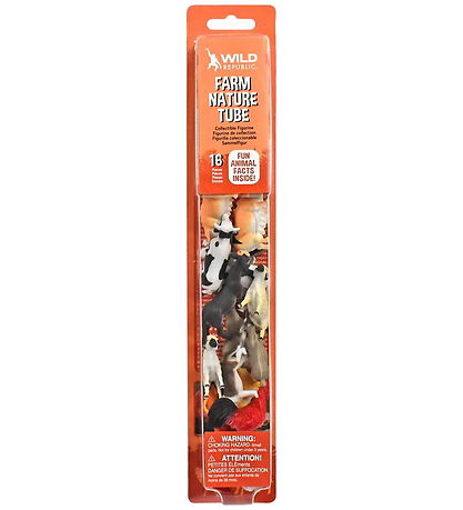Wild Republic - Nature Lose - 16 pcs Farm Animals