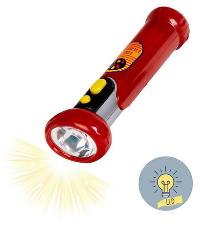 Coffret Pompier Klein - Lumière et Jet d'Eau - 7 pces - Rouge