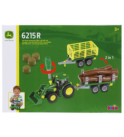 John Deere Kids Traktor - Grün