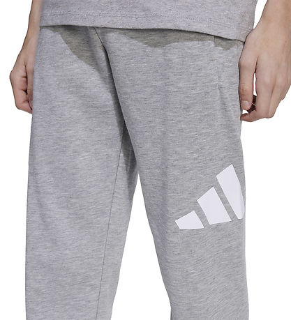 adidas Performance Joggingbroek - J BL FT PT - Mgreyh/Wit