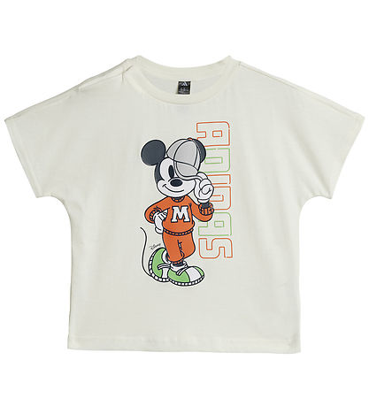 T-Shirt adidas Performance - I DY MM - Mickey Mouse - Oblanc/Col T-Shirt adidas Performance - I DY MM - Mickey Mouse - Oblanc/Col