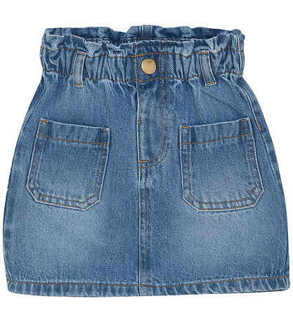 Jupe En Fant - Denim - Light Denim Blue