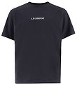 C.P. Company T-shirt - Total Eclipse Blue w. White C.P. Company T-shirt - Total Eclipse Blue w. White