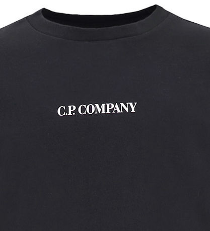 C.P. Company T-shirt - Total Eclipse Blue w. White