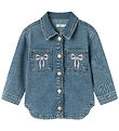 Name It Spijkerjas - NmfDevi - Medium+ Blue Denim/Bow Name It Spijkerjas - NmfDevi - Medium+ Blue Denim/Bow