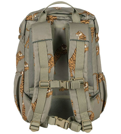 Konges Sløjd School Backpack w. Gym Bag - Clover - Tiger Oak Konges Sløjd School Backpack w. Gym Bag - Clover - Tiger Oak