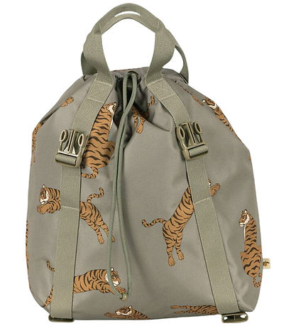 Konges Sløjd School Backpack w. Gym Bag - Clover - Tiger Oak Konges Sløjd School Backpack w. Gym Bag - Clover - Tiger Oak