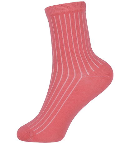 Name It Sokken - 3-pack - NkfLuna - Bright White/Rapture Rose