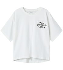 T-Shirt Name It - NkfLione - Bright White av. Imprimé T-Shirt Name It - NkfLione - Bright White av. Imprimé