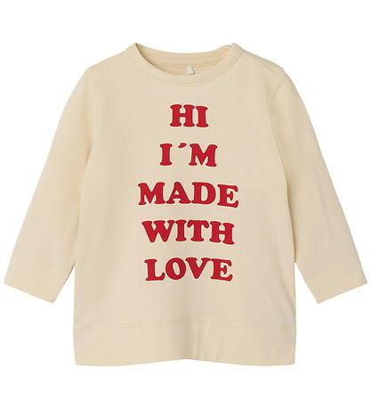 Blouse Name It - NbfLaba - White Swan av. Imprimé Blouse Name It - NbfLaba - White Swan av. Imprimé