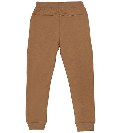 Minymo Sweatpants - 2-Pack - Brown/Dark Grey Minymo Sweatpants - 2-Pack - Brown/Dark Grey