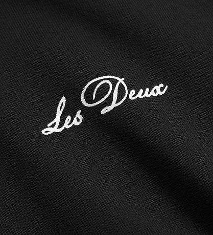 Les Deux Hoodie - West Side - Black w. Print