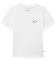 Les Deux T-shirt - West Side - White w. Print Les Deux T-shirt - West Side - White w. Print