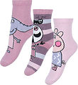 Name It Socks - 3-Pack - NmfOdassa - Peppa Pig - Corsage Name It Socks - 3-Pack - NmfOdassa - Peppa Pig - Corsage